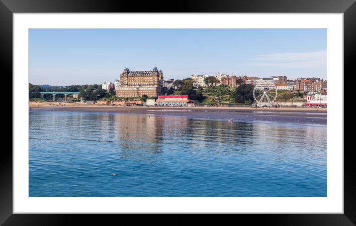 Scarborough South Bay Framed Mounted Print by Jason Wells
