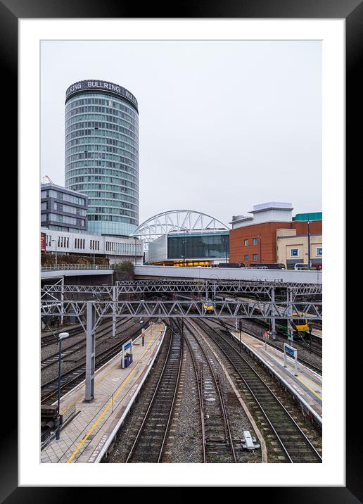 Platforms of New Street station Framed Mounted Print by Jason Wells