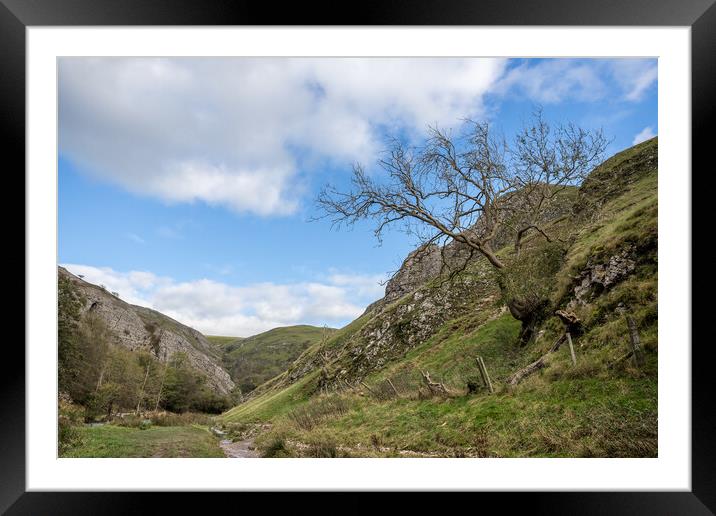 Dovedale in autumn Framed Mounted Print by Jason Wells