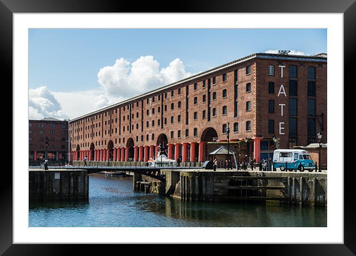 Entrance to the Albert Dock Framed Mounted Print by Jason Wells