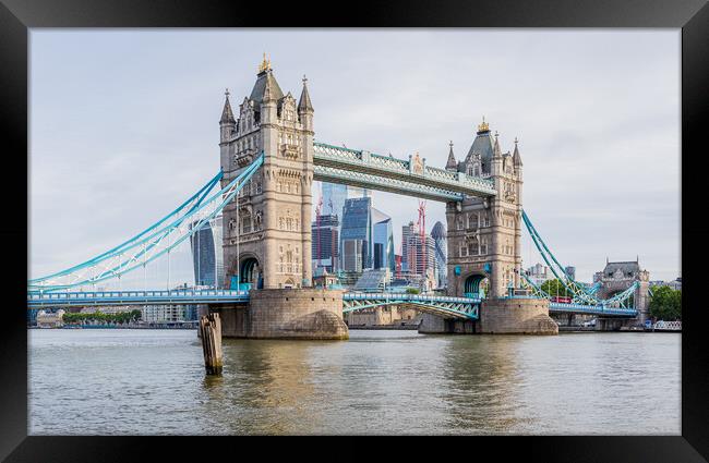 Tower Bridge panorama Framed Print by Jason Wells