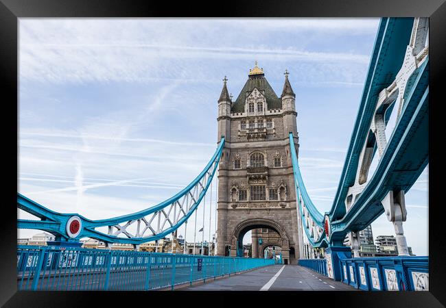 Tower Bridge after dawn Framed Print by Jason Wells