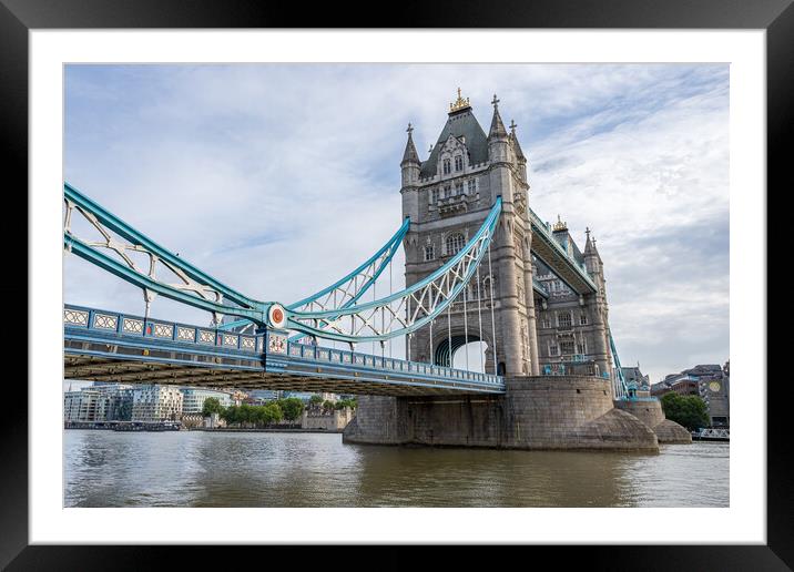 Colourful Tower Bridge Framed Mounted Print by Jason Wells