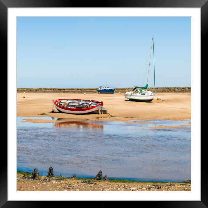 Wells next the Sea square crop Framed Mounted Print by Jason Wells