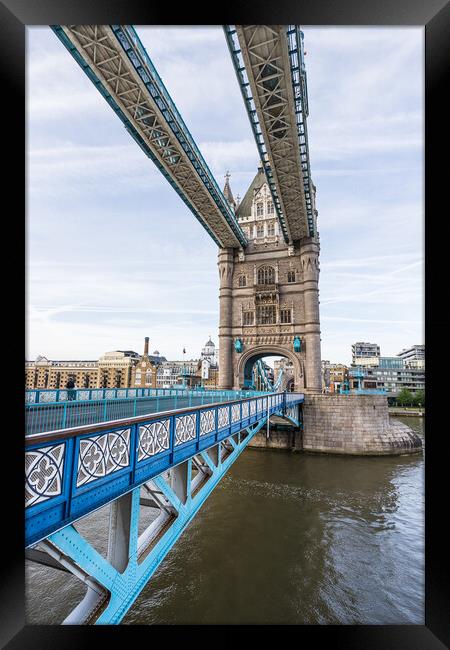 Tower Bridge over the River Thames Framed Print by Jason Wells