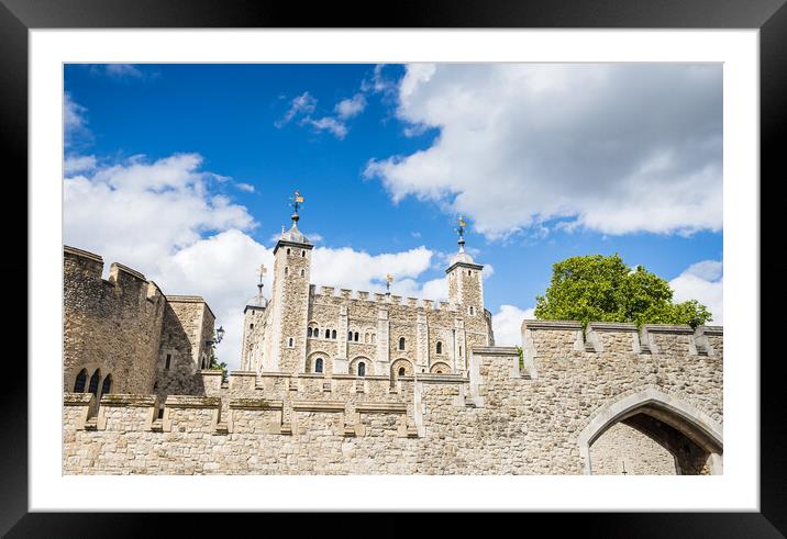 Tower of London Framed Mounted Print by Jason Wells