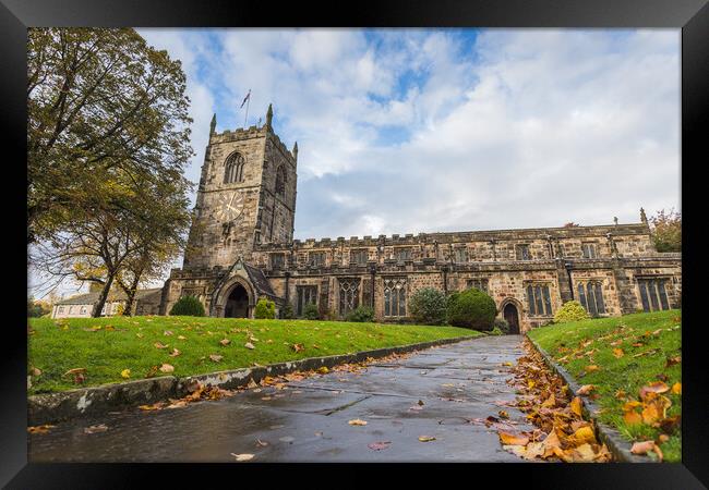 Holy Trinity Church in Skipton Framed Print by Jason Wells