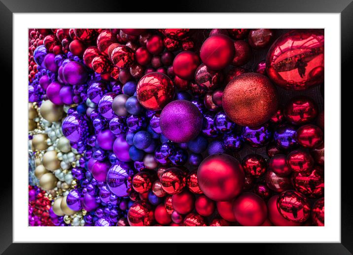 Wall of baubles Framed Mounted Print by Jason Wells