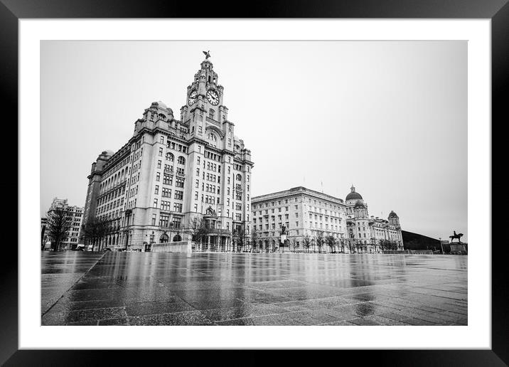 Reflections of the Three Graces Framed Mounted Print by Jason Wells