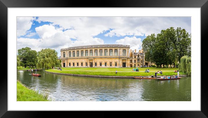 Wren Library panorama Framed Mounted Print by Jason Wells