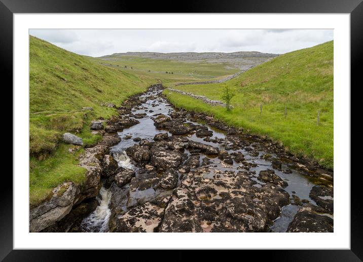 River Twiss flowing into Raven Ray Framed Mounted Print by Jason Wells