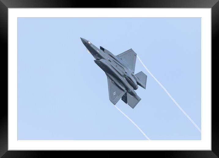 F-35A Lightning II taking off Framed Mounted Print by Jason Wells