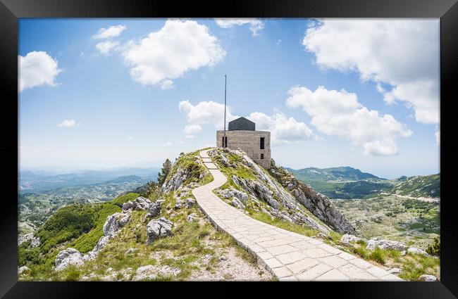 Mausoleum of Petar II Petrovic-Njegos Framed Print by Jason Wells