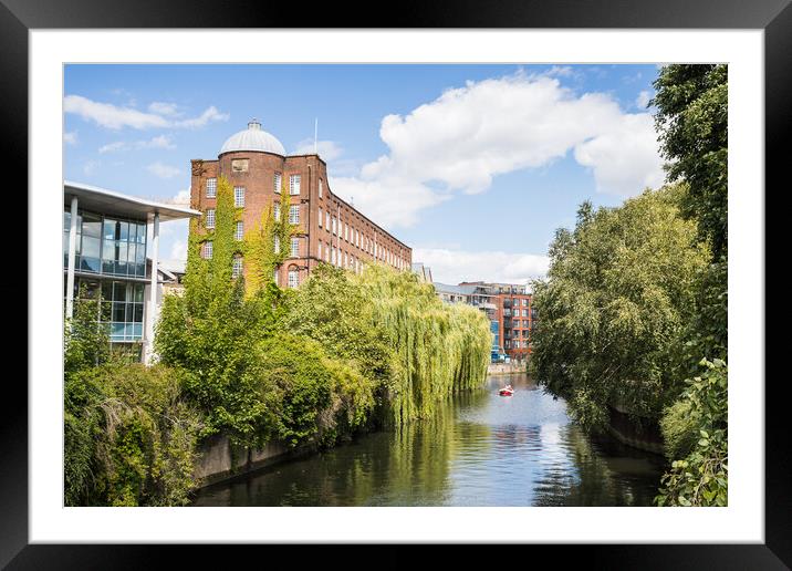 St James Mill on the River Wensum Framed Mounted Print by Jason Wells