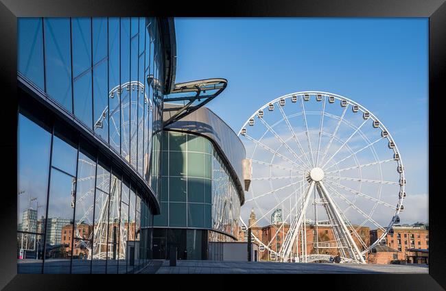 Wheel of Liverpool Framed Print by Jason Wells