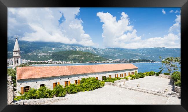 Budva Citadela Framed Print by Jason Wells