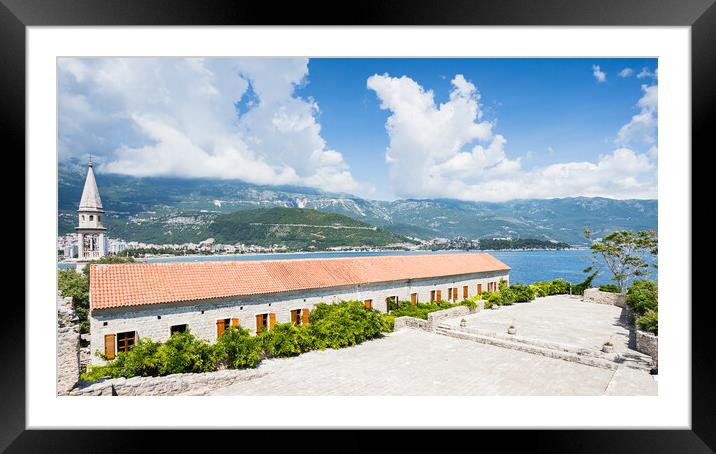 Budva Citadela Framed Mounted Print by Jason Wells