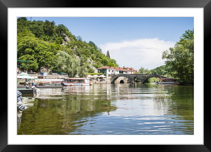Rijeka Crnojevica Bridge Framed Mounted Print by Jason Wells