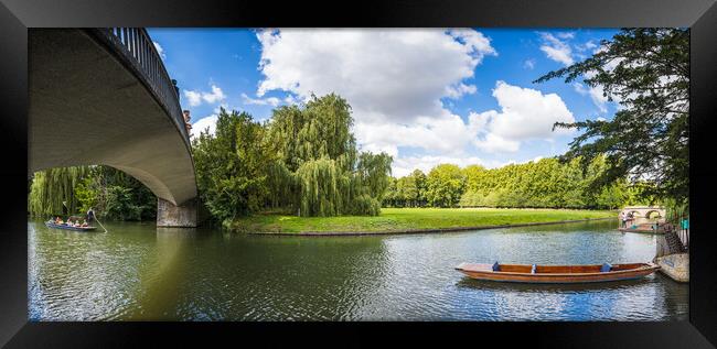 Garret Hostel Bridge panorama Framed Print by Jason Wells