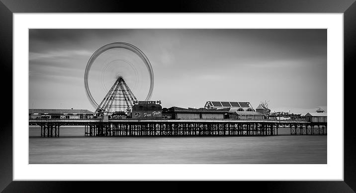 Central Pier, Blackpool Framed Mounted Print by Jason Wells