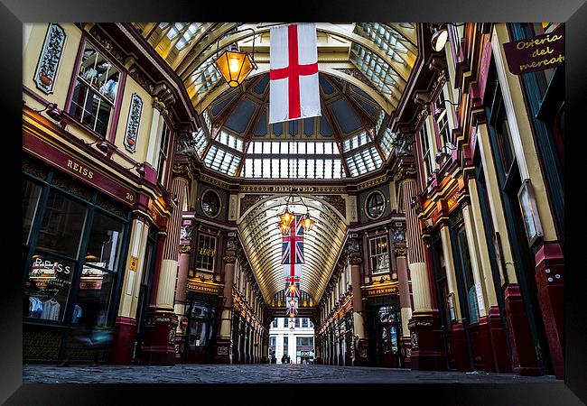 Leadenhall Market Framed Print by Jason Wells