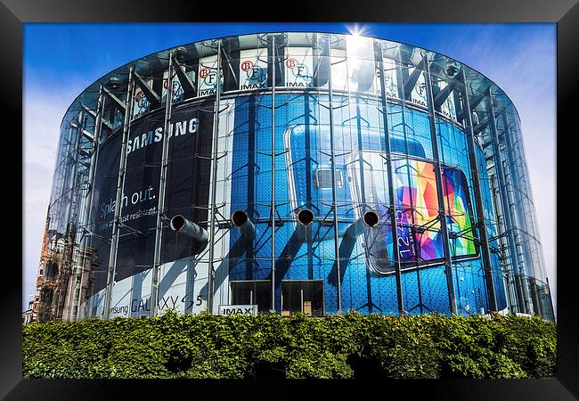 IMAX cinema in London Framed Print by Jason Wells