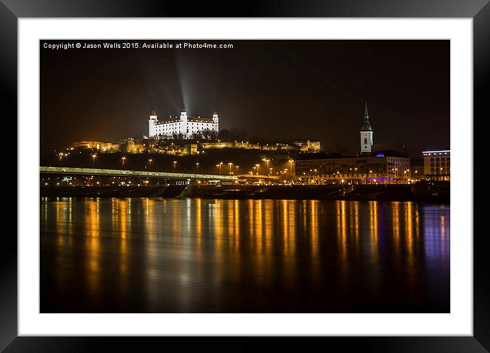  Reflections of Bratislava  Framed Mounted Print by Jason Wells