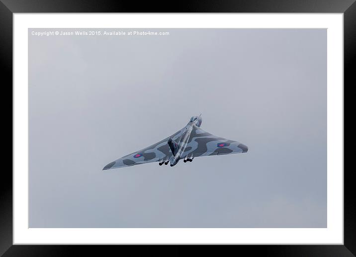  XH558 in her final season Framed Mounted Print by Jason Wells