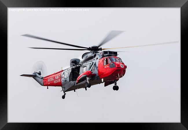 Seaking performing at Southport Framed Print by Jason Wells