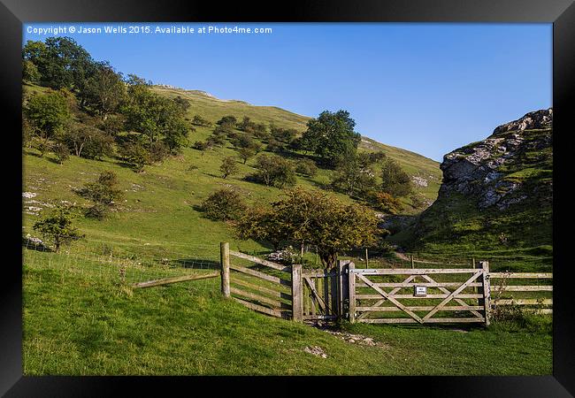 Gateway to the Peak District Framed Print by Jason Wells