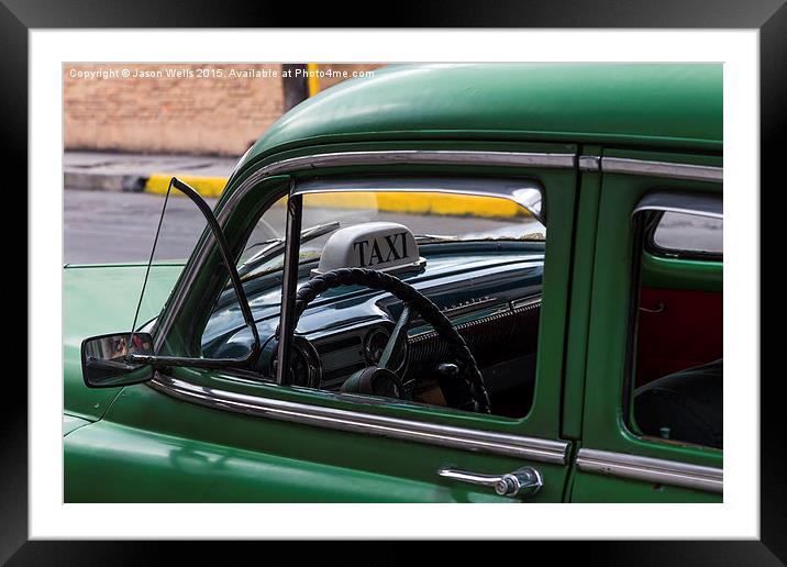 Inside an old timer Framed Mounted Print by Jason Wells