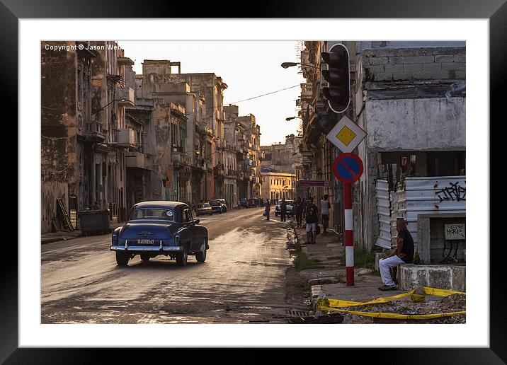 San Lazaro before sunset Framed Mounted Print by Jason Wells