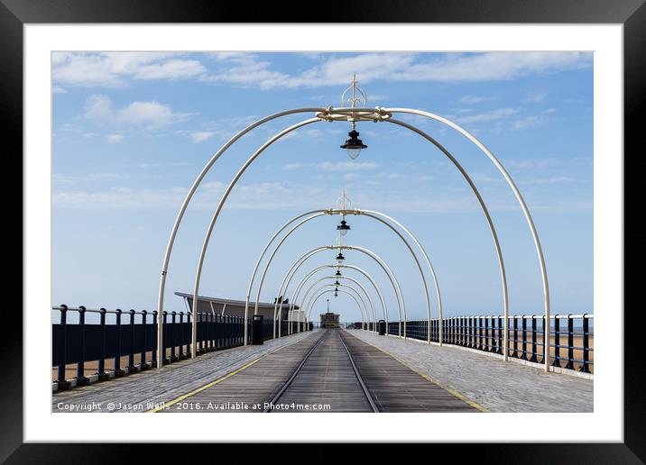 Southport pier Framed Mounted Print by Jason Wells