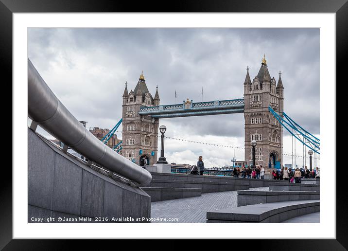 Tower Bridge Framed Mounted Print by Jason Wells