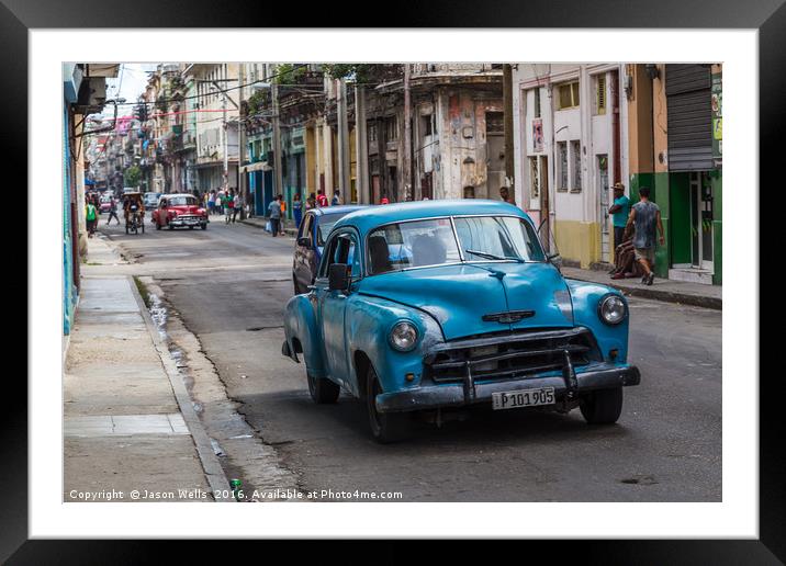 Battered & bruised old timer Framed Mounted Print by Jason Wells