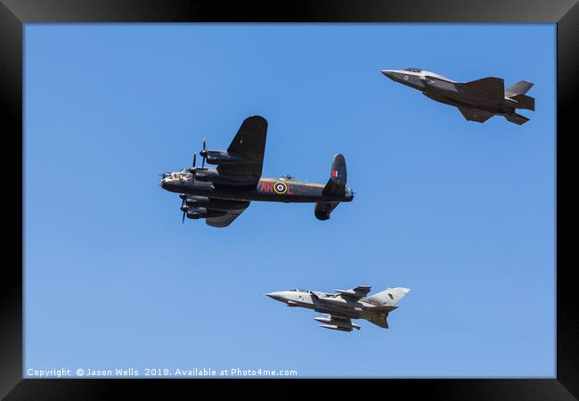 Dambusters Squadron homage Framed Print by Jason Wells