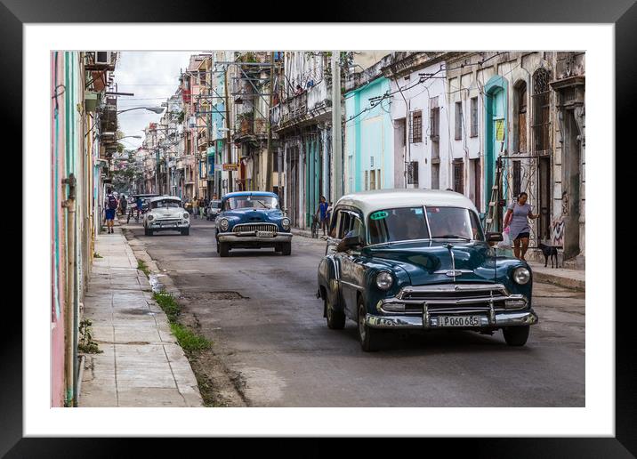 Frame of old cars Framed Mounted Print by Jason Wells