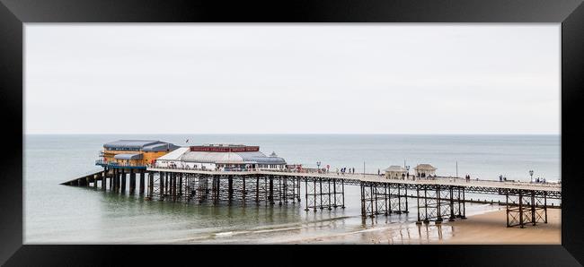 Cromer Pier panorama Framed Print by Jason Wells