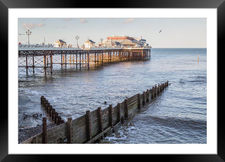 Cromer Pier Framed Mounted Print by Jason Wells