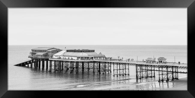 Cromer Pier panorama Framed Print by Jason Wells