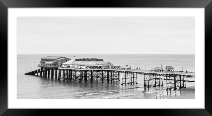 Cromer Pier panorama Framed Mounted Print by Jason Wells