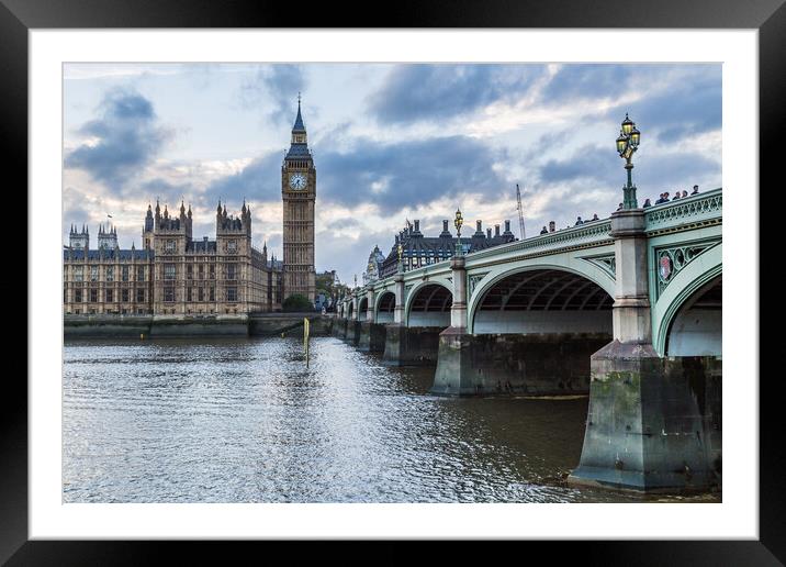 Houses of Parliament Framed Mounted Print by Jason Wells
