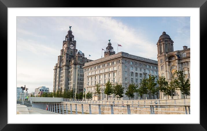 The Three Graces one summer evening Framed Mounted Print by Jason Wells