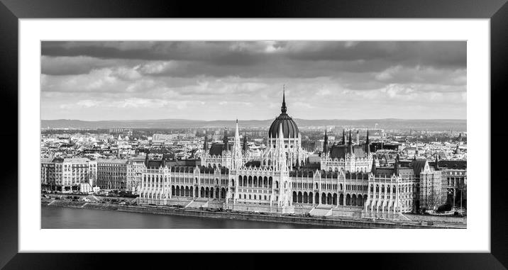 Hungarian Parliament Building  Framed Mounted Print by Jason Wells