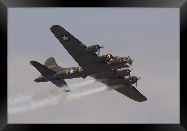 Memphis Belle Framed Print by Peter Struthers