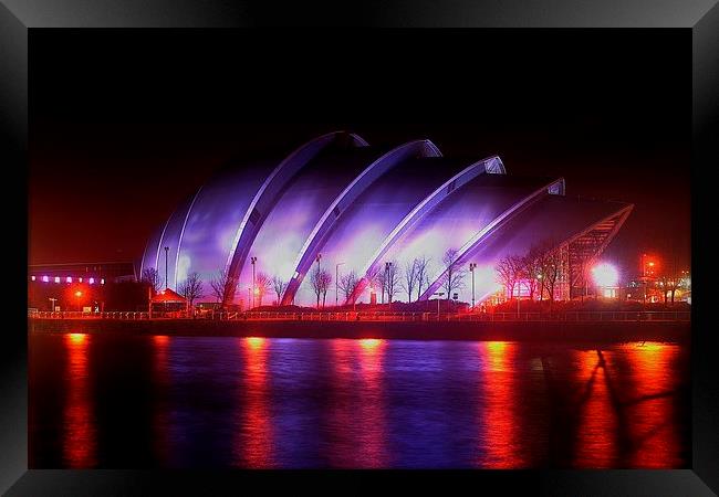 SECC Glasgow  Framed Print by Peter Struthers