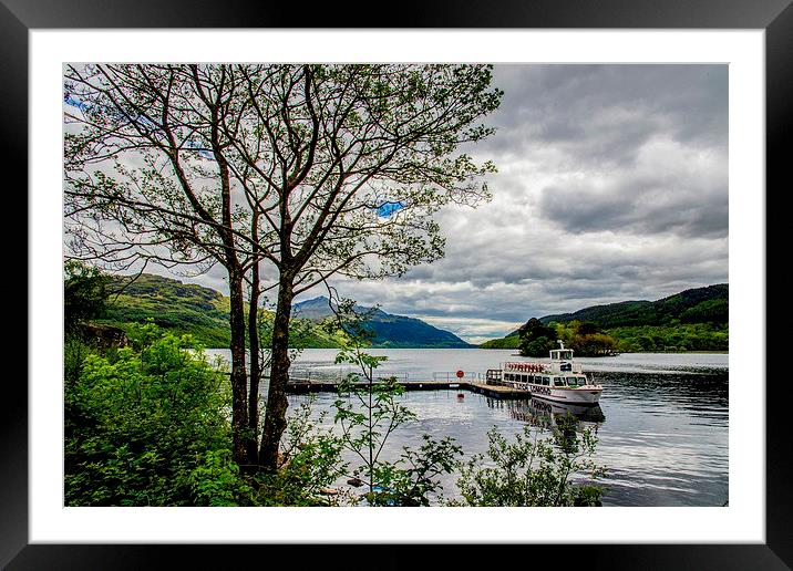 Loch Lomond Framed Mounted Print by Christina Helliwell