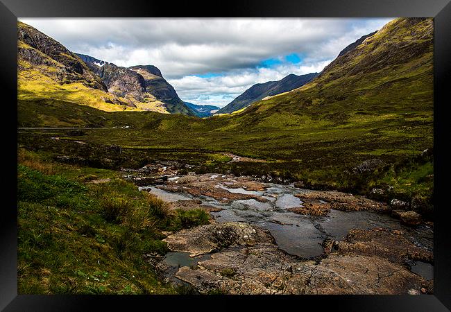 Glencoe, Scotland Framed Print by Christina Helliwell