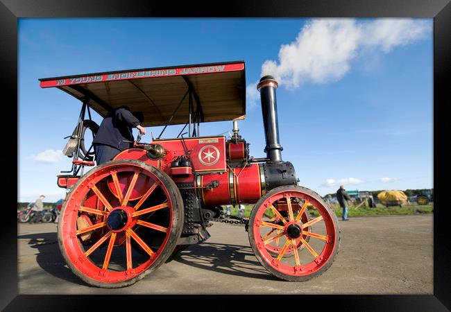 Traction Engine Wellington Framed Print by Ivan Kovacs