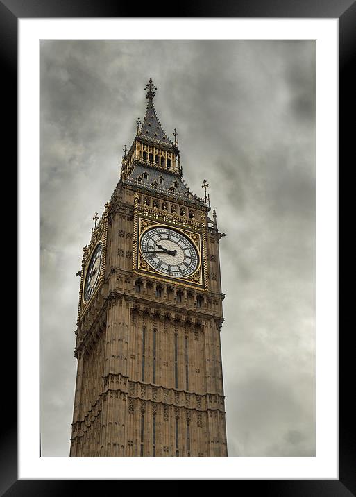  Big Ben Framed Mounted Print by Charlotte Moon